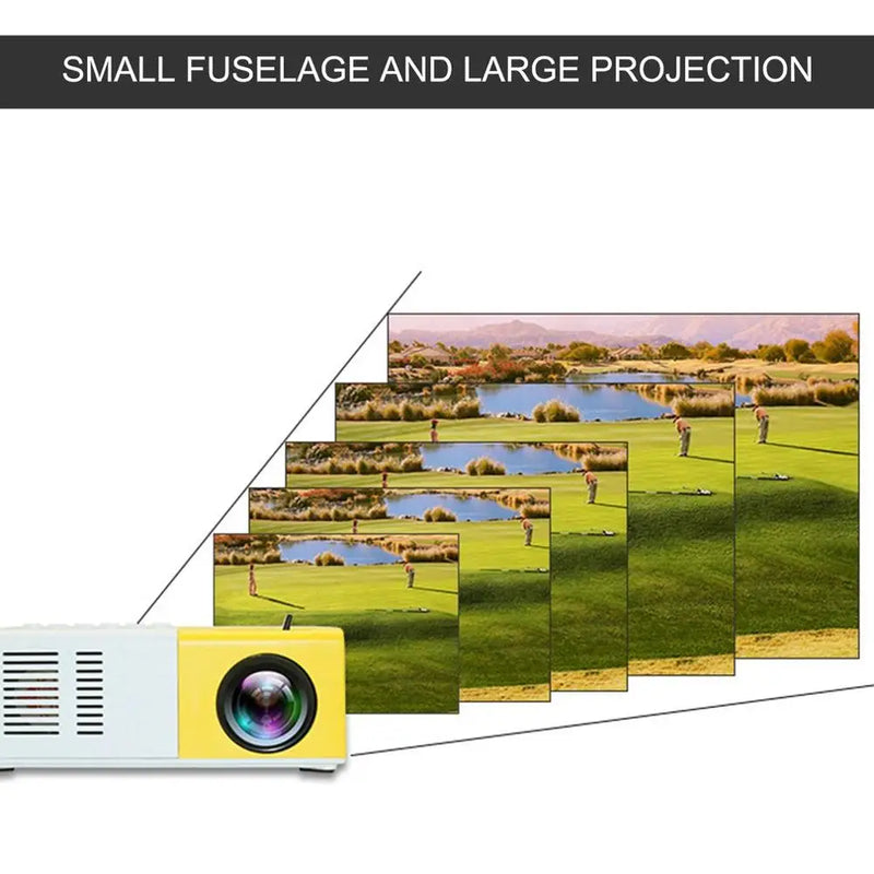 HD  Portable Mini Projector